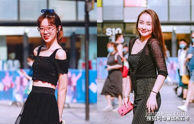 街拍街拍時尚的服飾應該由我們自己去搭配，而不是完全模仿别人