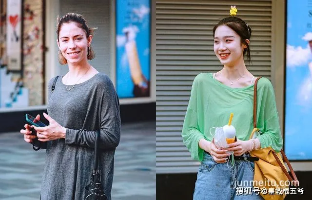街拍街拍普通人與時尚達人之間的區别，就是對時尚的關注度不夠