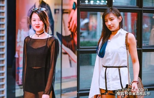 街拍街拍時尚美女穿搭，有着甜而不膩的時髦感，完美展現夏日的浪漫