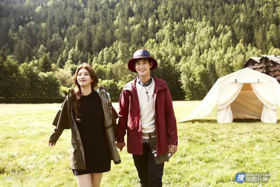 金秀賢戶外登山唯美外拍寫真圖片 6