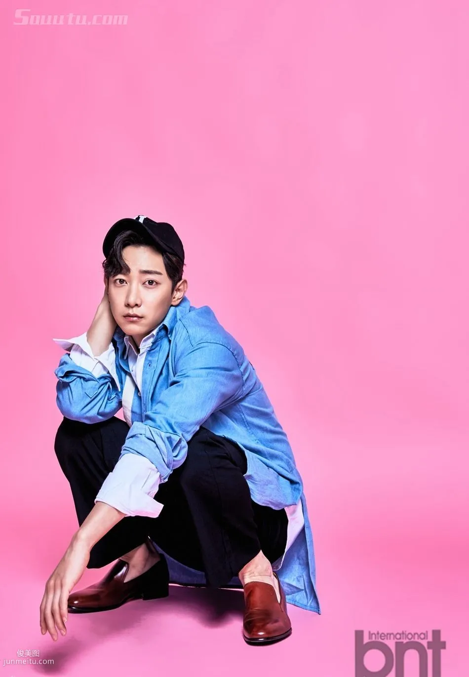 韩国男演员李正赫登时尚杂志《bnt》写真图片套图8
