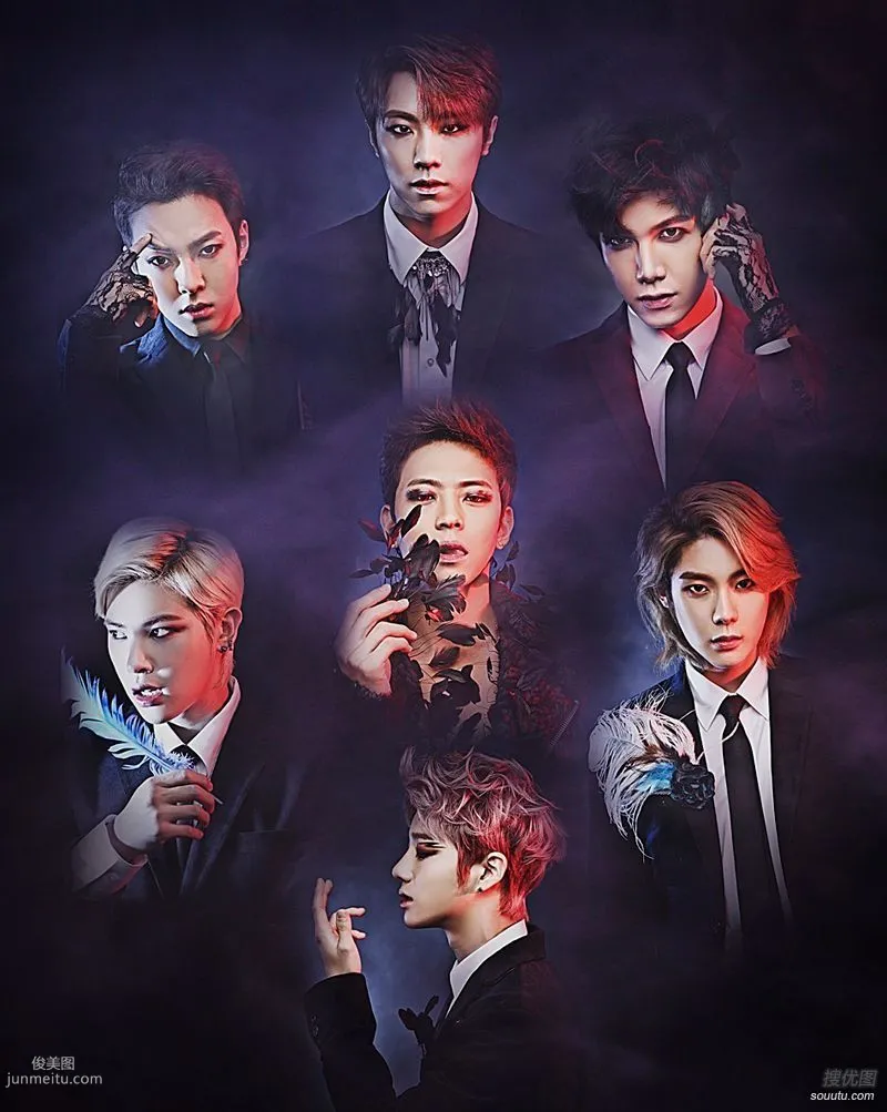 最新《M.Pire》魅惑造型写真套图8