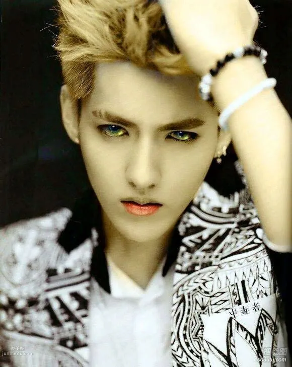 吴亦凡帅气写真-EXO成员吴亦凡（Kris）写真大全套图17