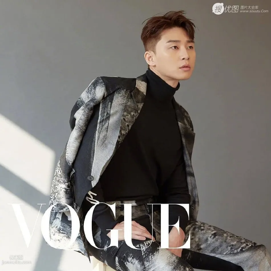 朴叙俊《VOGUE》杂志蜕变主题帅气有型写真图片套图5