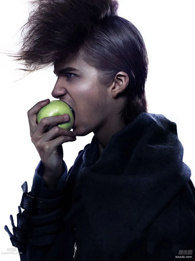 巴西帅哥Leonardo Frosi_酷炫庞克造型写真套图4
