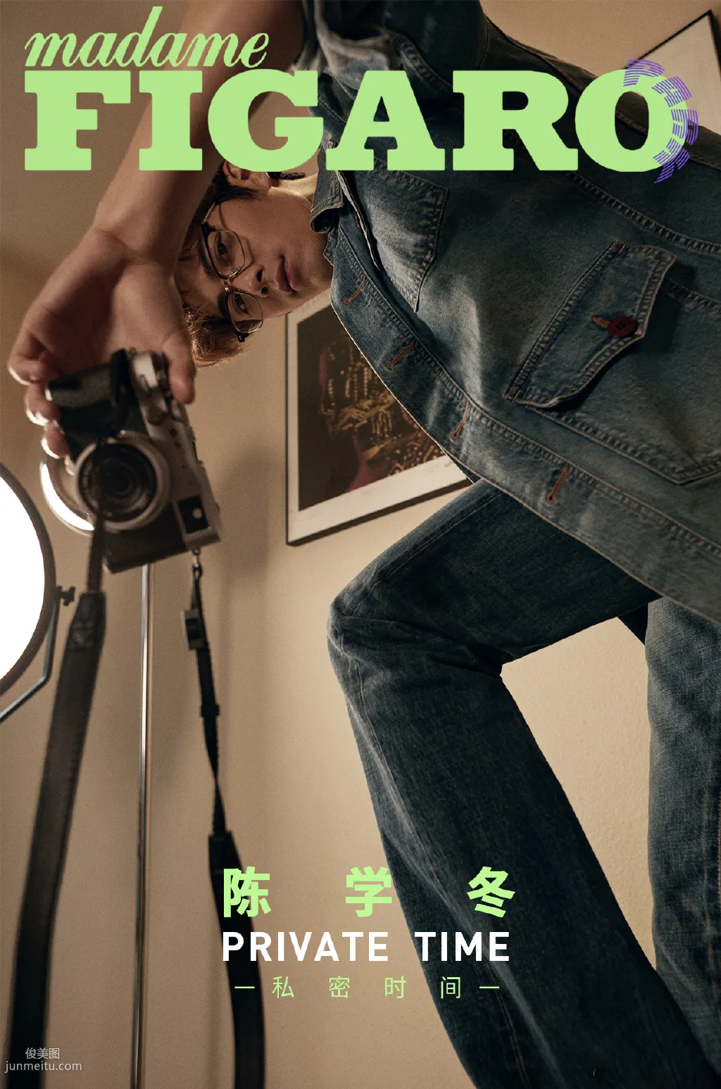 陈学冬私密时间主题杂志写真秀肌肉腹肌好身材图片套图7