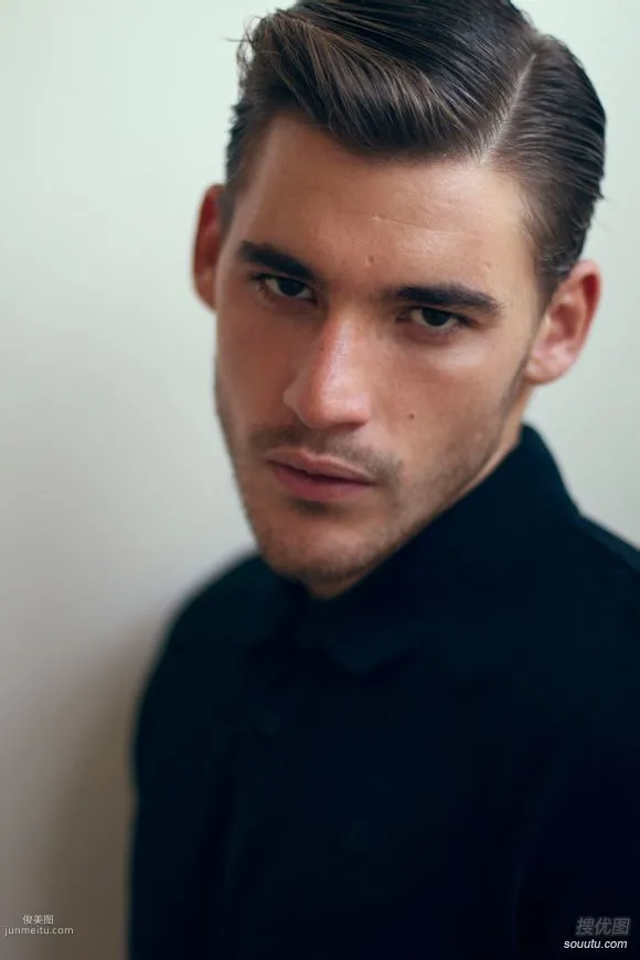 胡渣型男Eric Morzaluk~以色列男模套图2