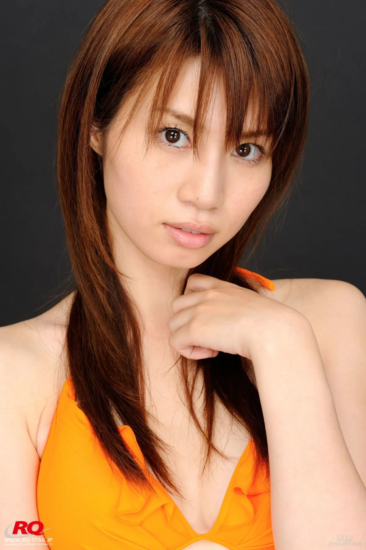 [RQ-STAR] NO.00040 小暮あき Swim Suits – Orange 寫真 20