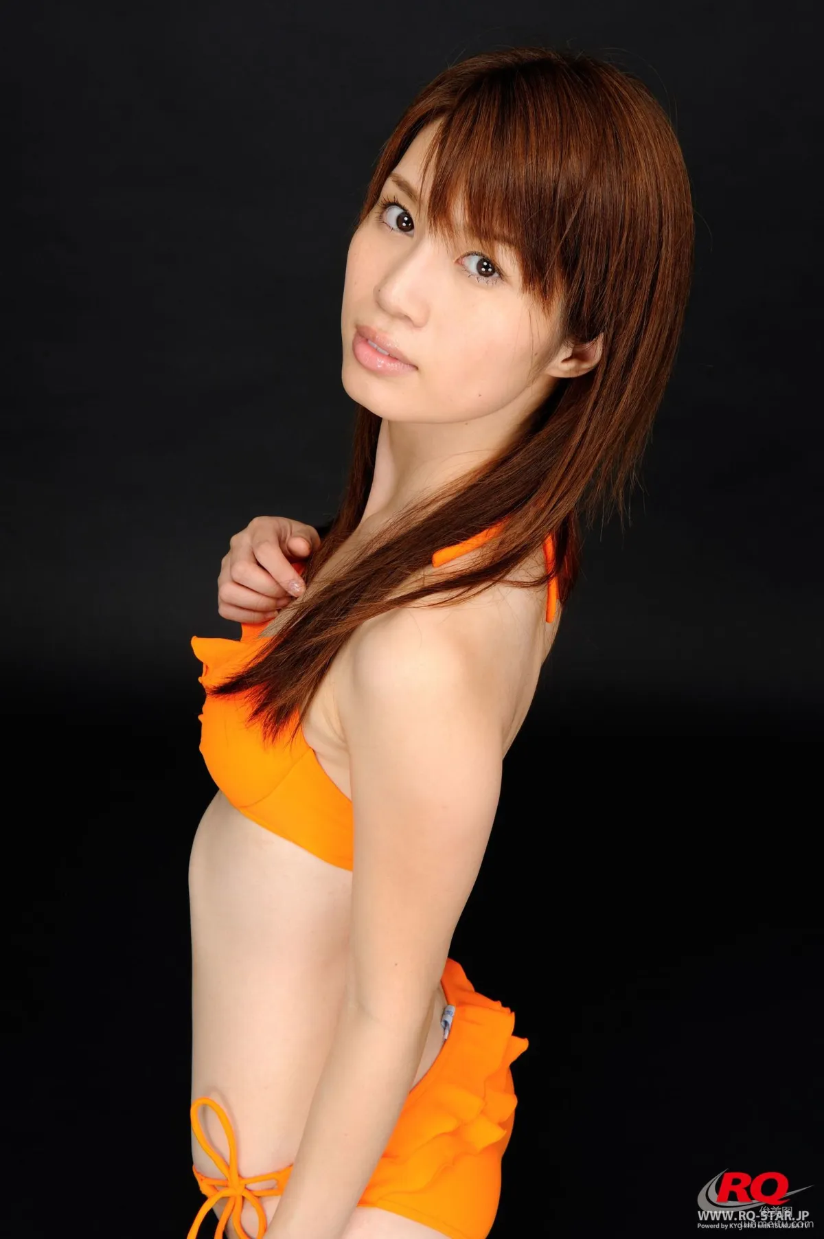 [RQ-STAR] NO.00040 小暮あき Swim Suits – Orange 寫真 24