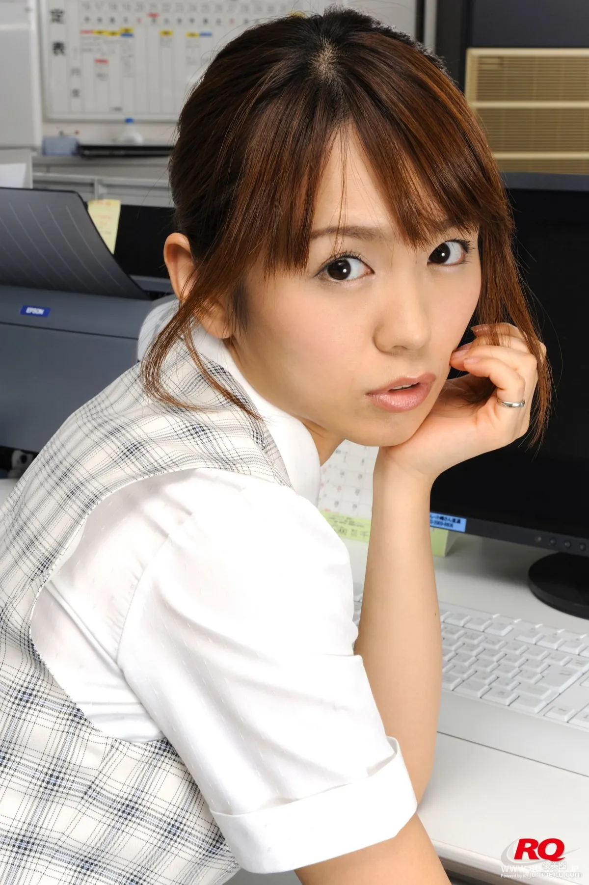 [RQ-STAR] NO.00055 Kotomi Kurosawa 黒沢琴美 Office Lady 寫真集 10