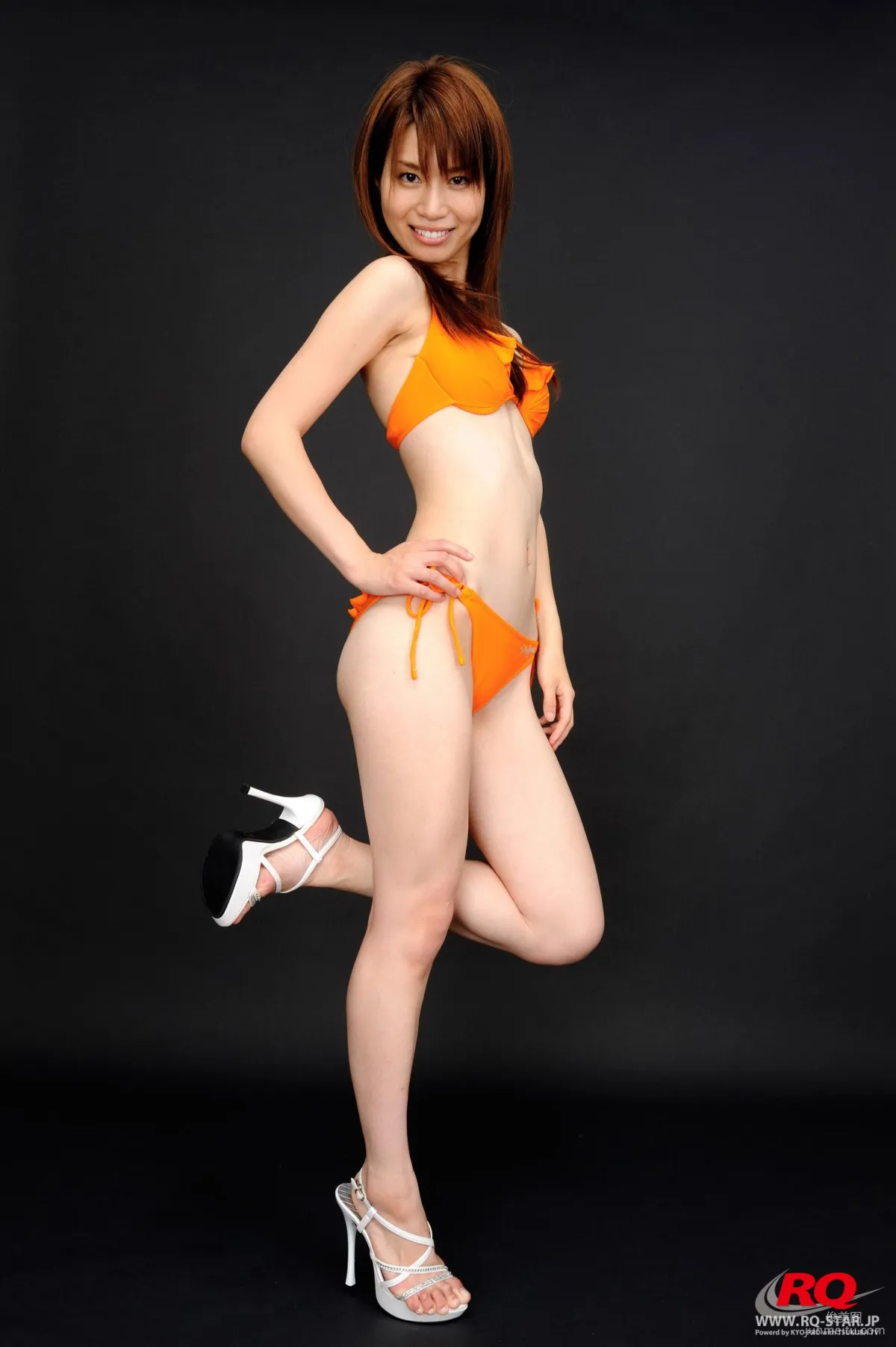 [RQ-STAR] NO.00040 小暮あき Swim Suits – Orange 寫真 9
