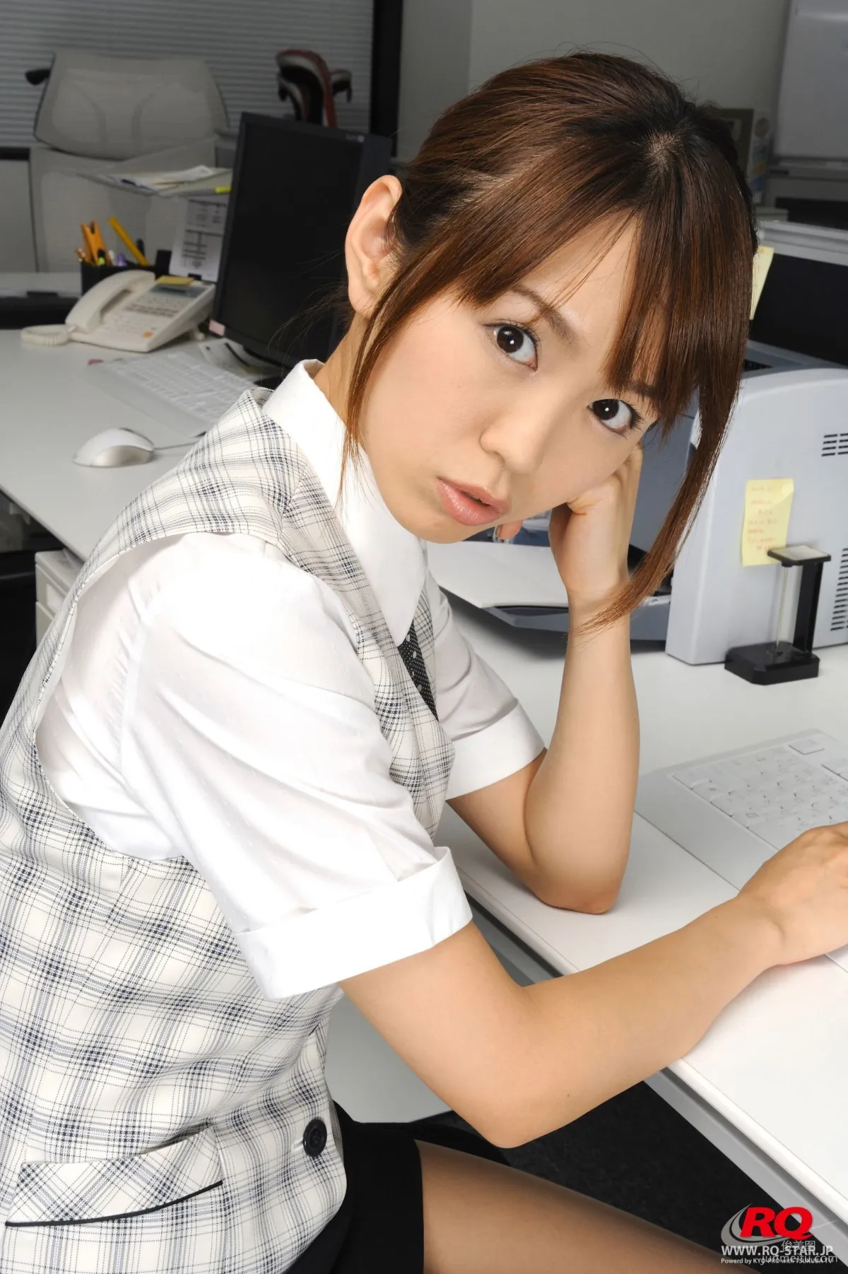 [RQ-STAR] NO.00055 Kotomi Kurosawa 黒沢琴美 Office Lady 寫真集 4