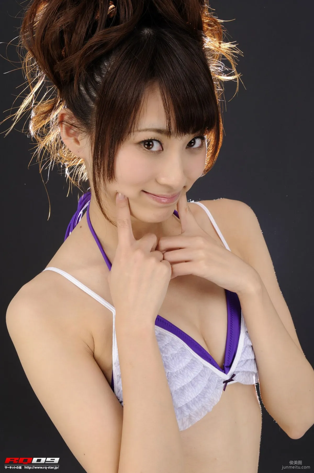 [RQ-STAR] NO.00146 林杏菜 Swim Suits – Purple 寫真集 107