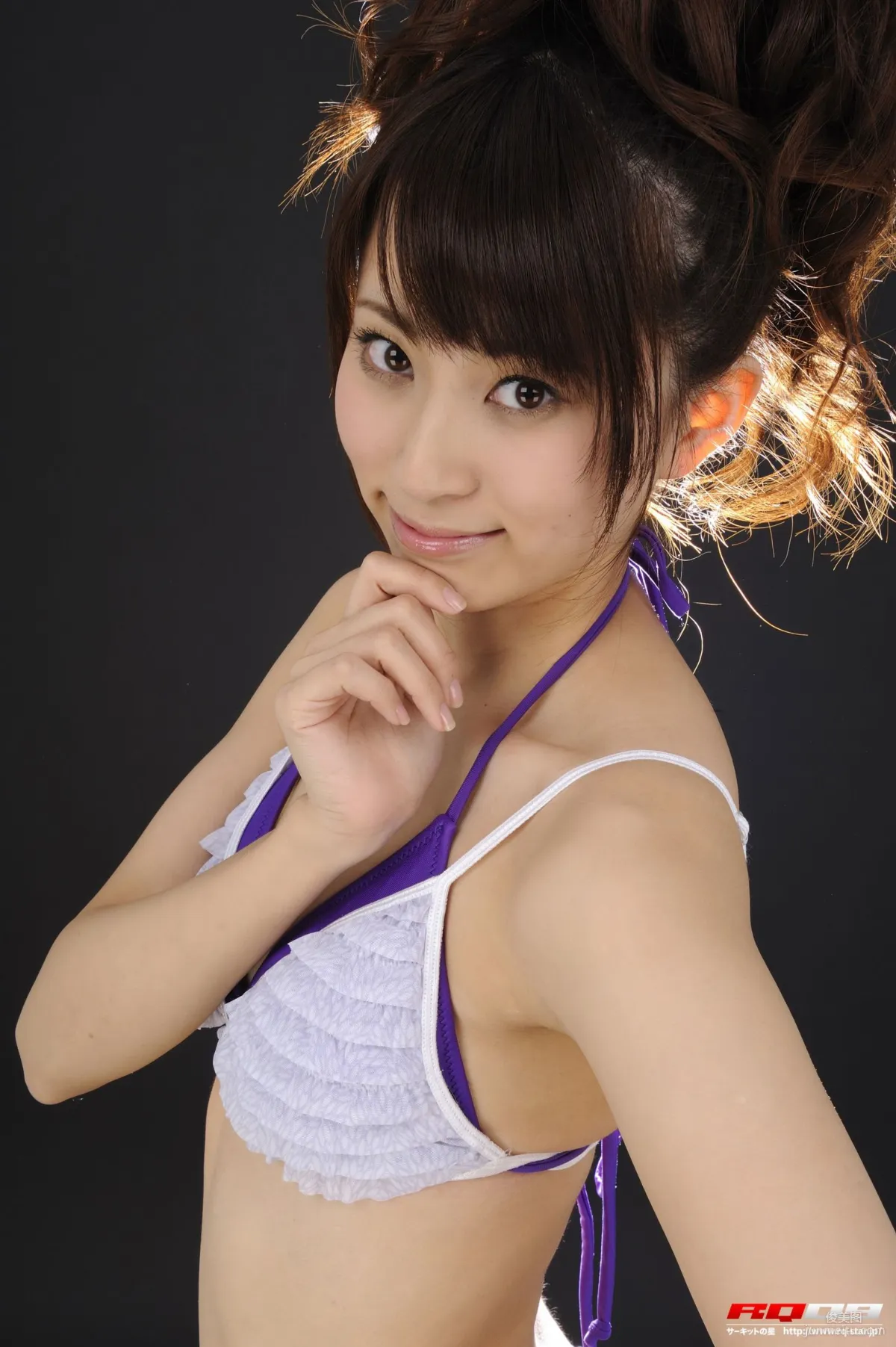 [RQ-STAR] NO.00146 林杏菜 Swim Suits – Purple 寫真集 101