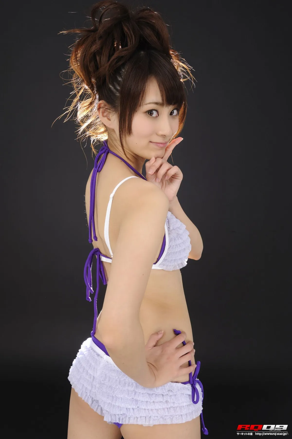 [RQ-STAR] NO.00146 林杏菜 Swim Suits – Purple 寫真集 103