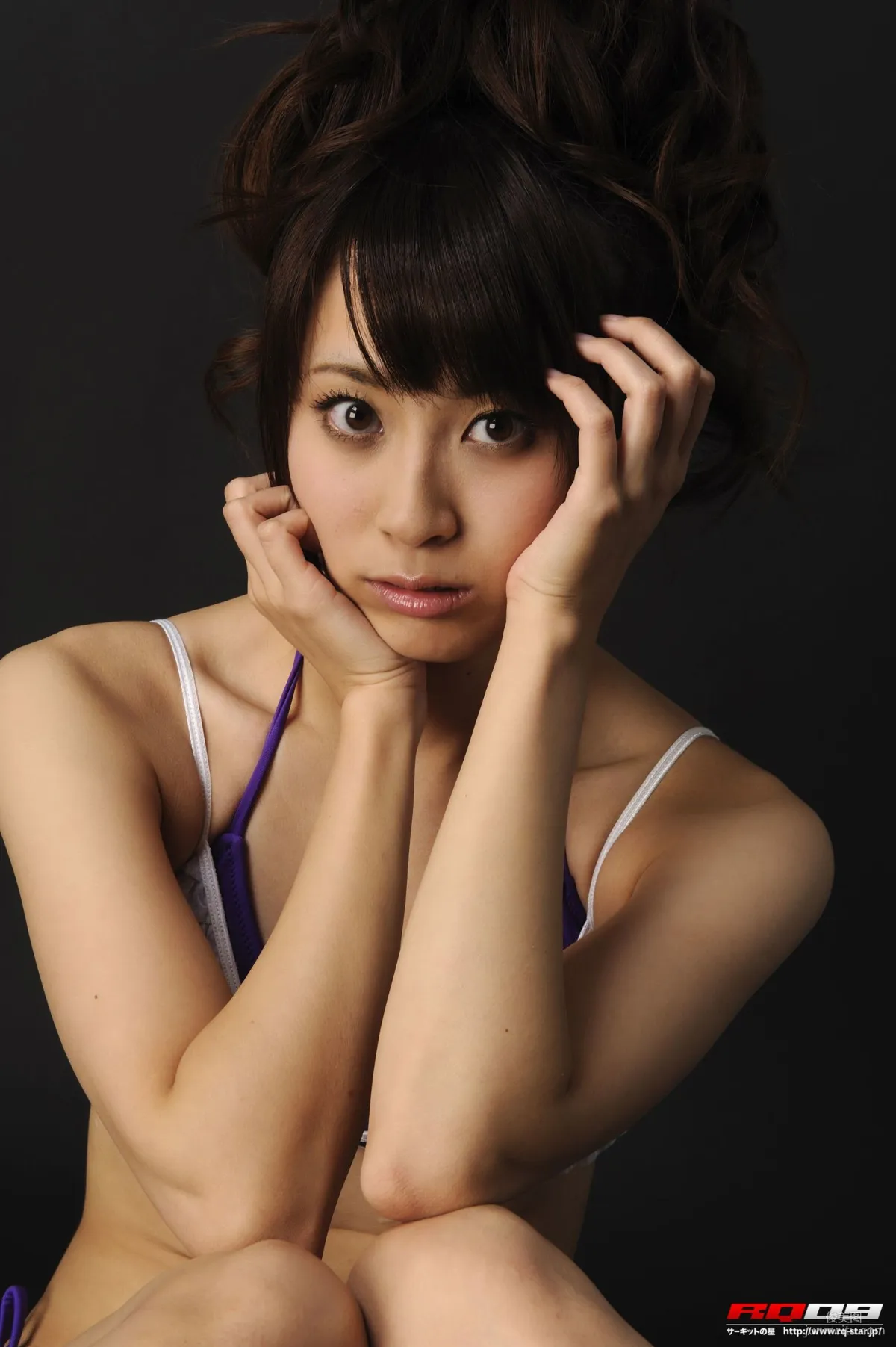 [RQ-STAR] NO.00146 林杏菜 Swim Suits – Purple 寫真集 66
