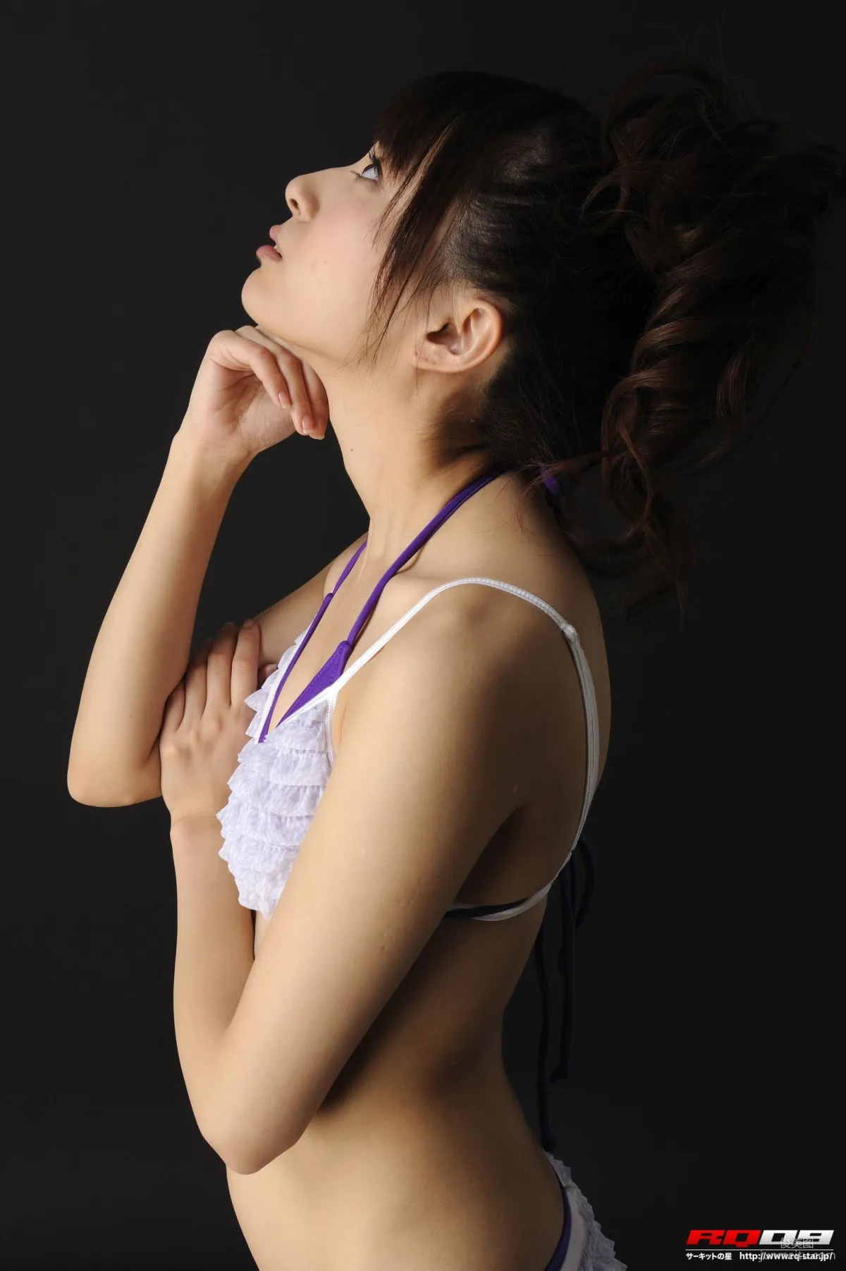 [RQ-STAR] NO.00146 林杏菜 Swim Suits – Purple 写真集7