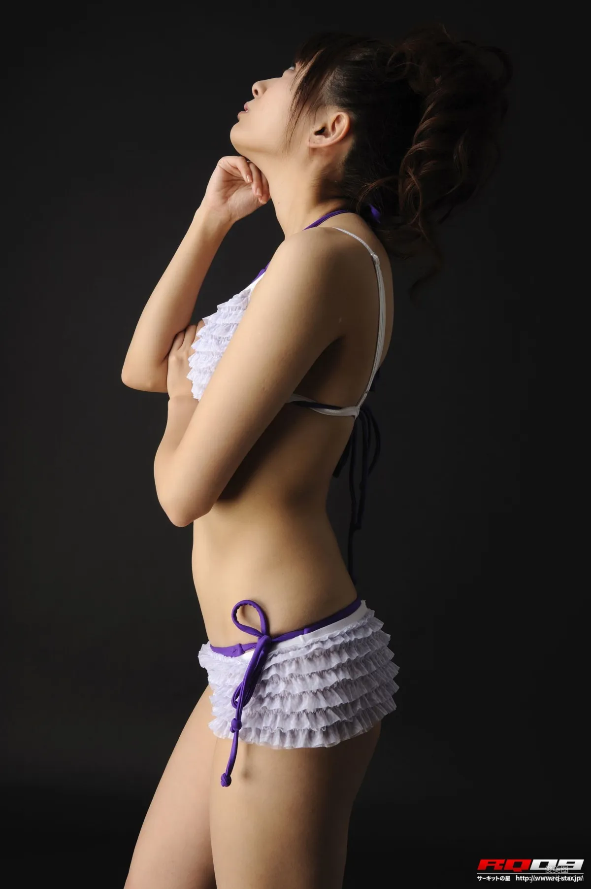 [RQ-STAR] NO.00146 林杏菜 Swim Suits – Purple 写真集8