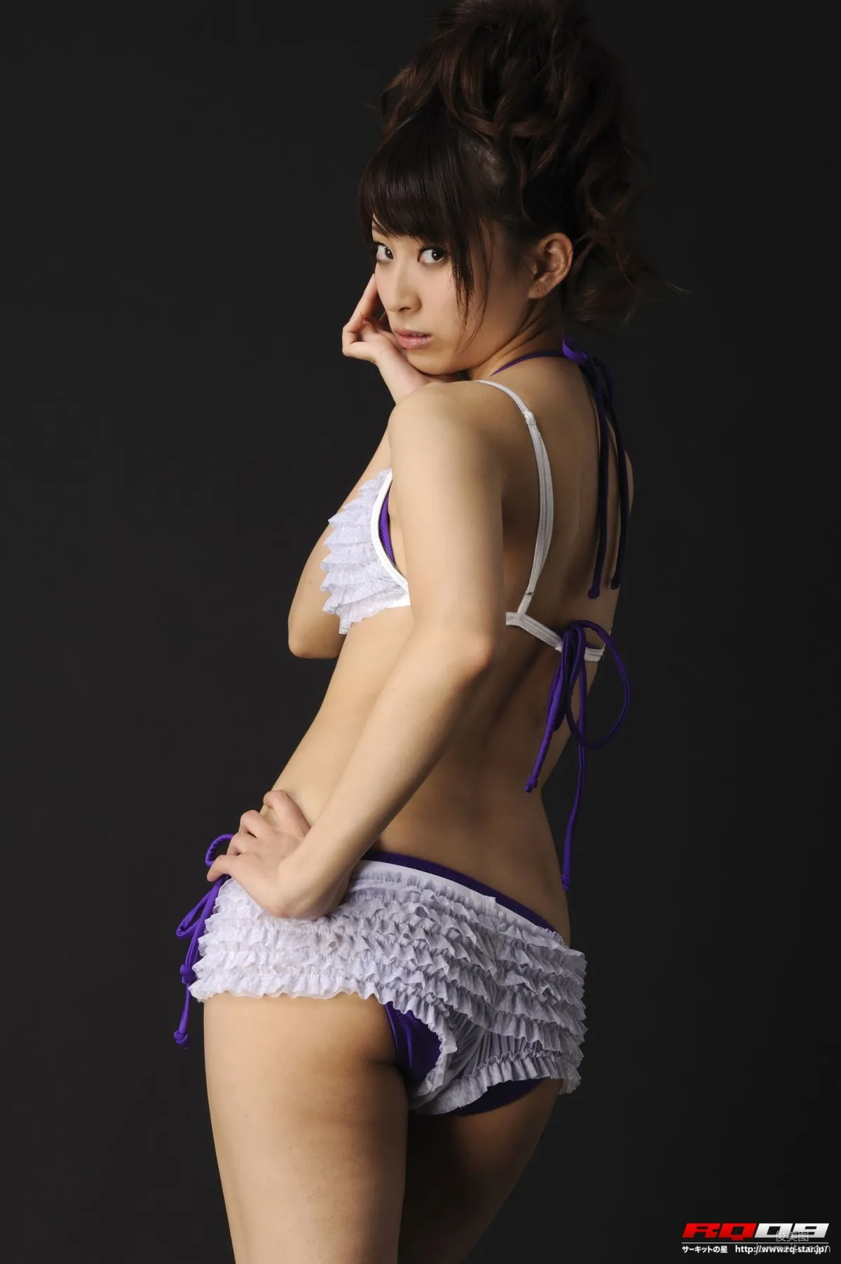 [RQ-STAR] NO.00146 林杏菜 Swim Suits – Purple 寫真集 21
