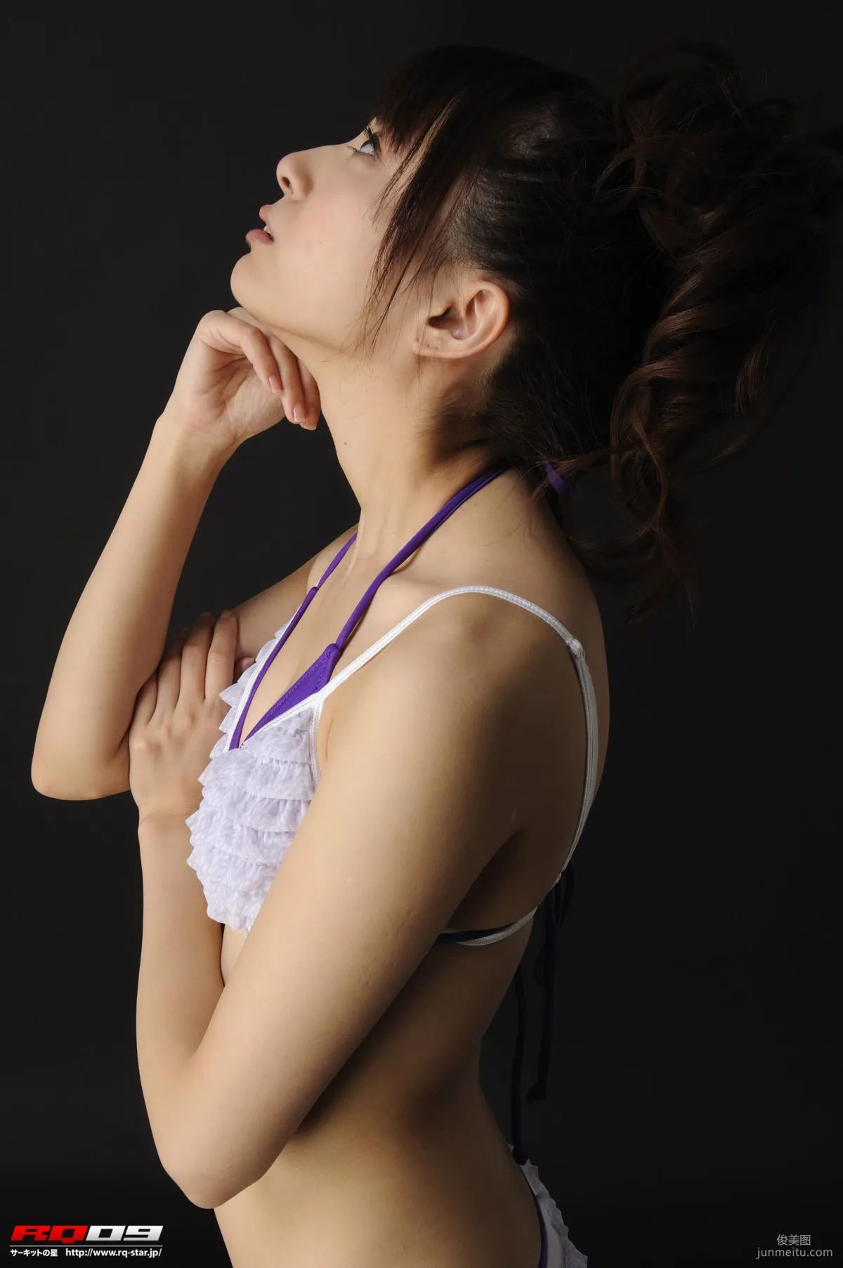 [RQ-STAR] NO.00146 林杏菜 Swim Suits – Purple 写真集9