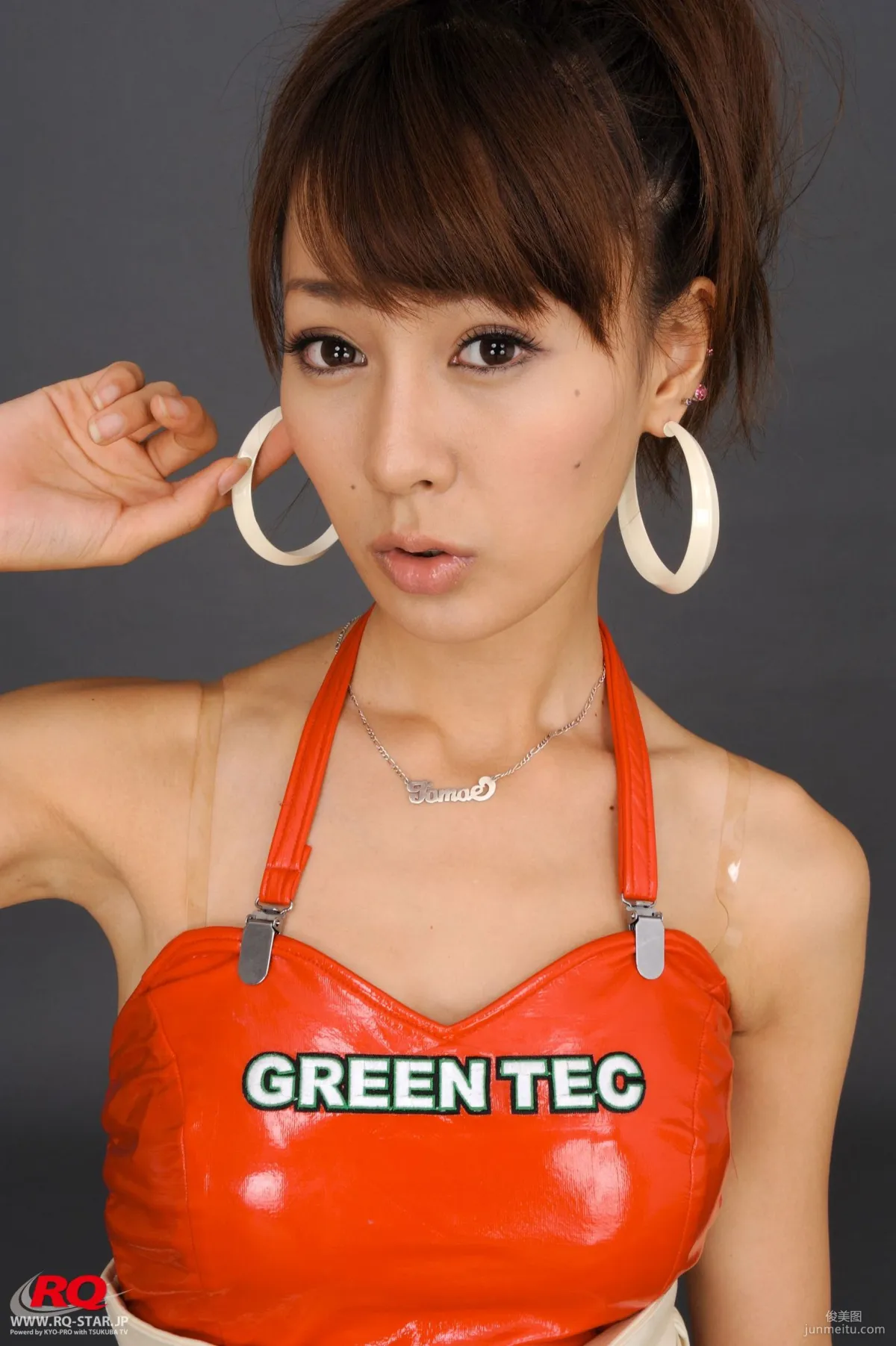 [RQ-STAR] NO.00065 中川知映 Race Queen – 2008 Green Tec 寫真集 100