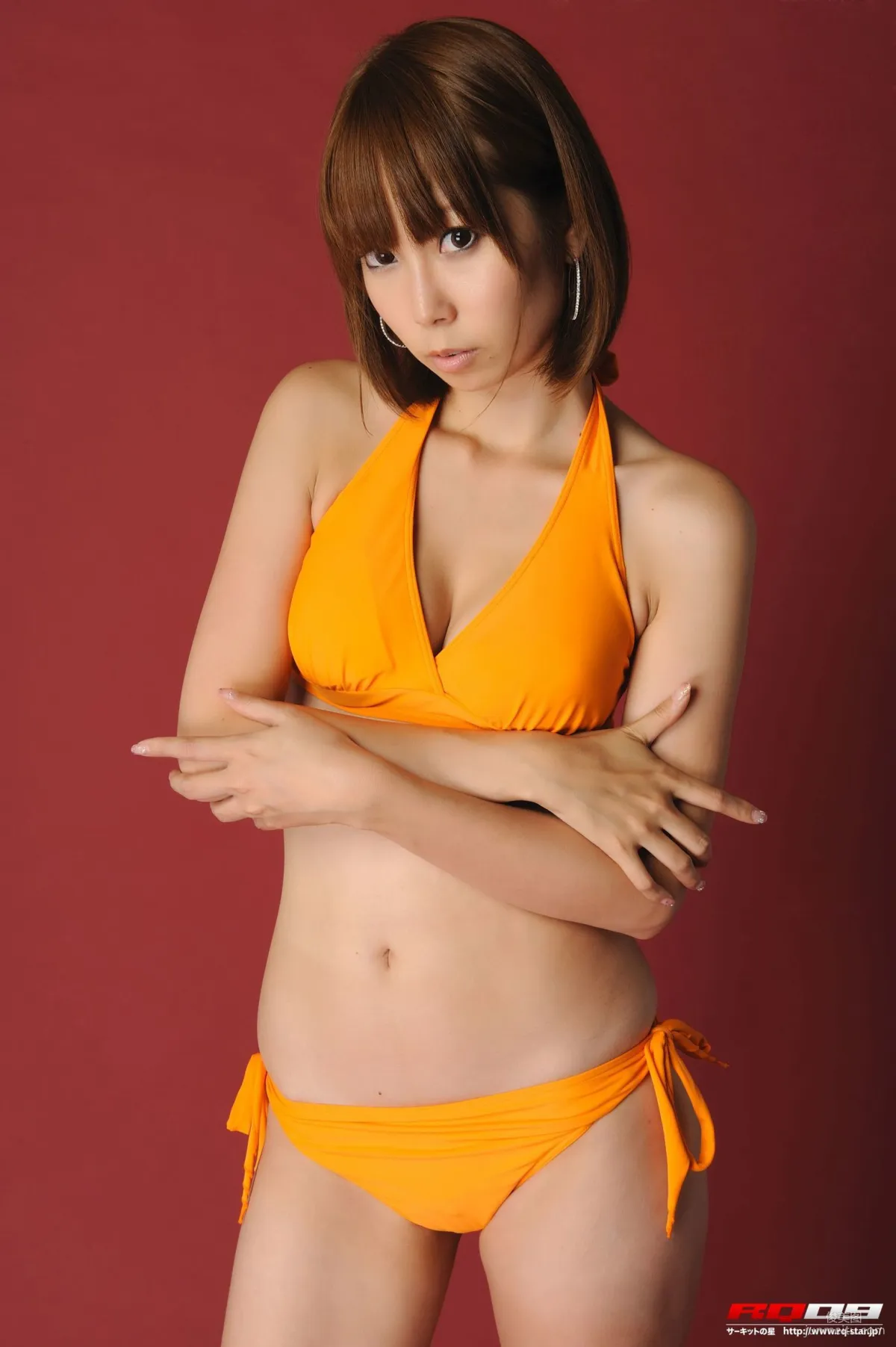 [RQ-STAR] NO.00208 徳永末遊 Swim Suits 泳裝 – Orange 寫真集 42