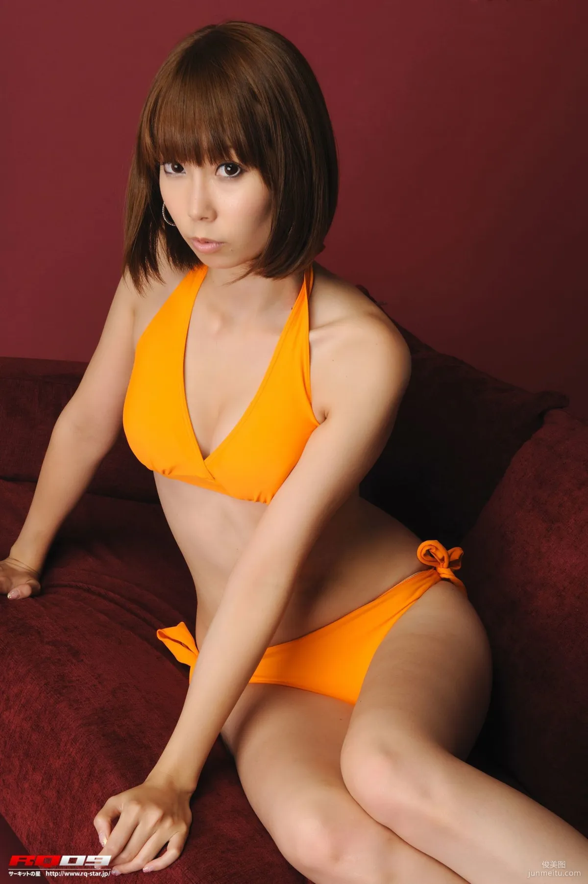 [RQ-STAR] NO.00208 徳永末遊 Swim Suits 泳裝 – Orange 寫真集 87
