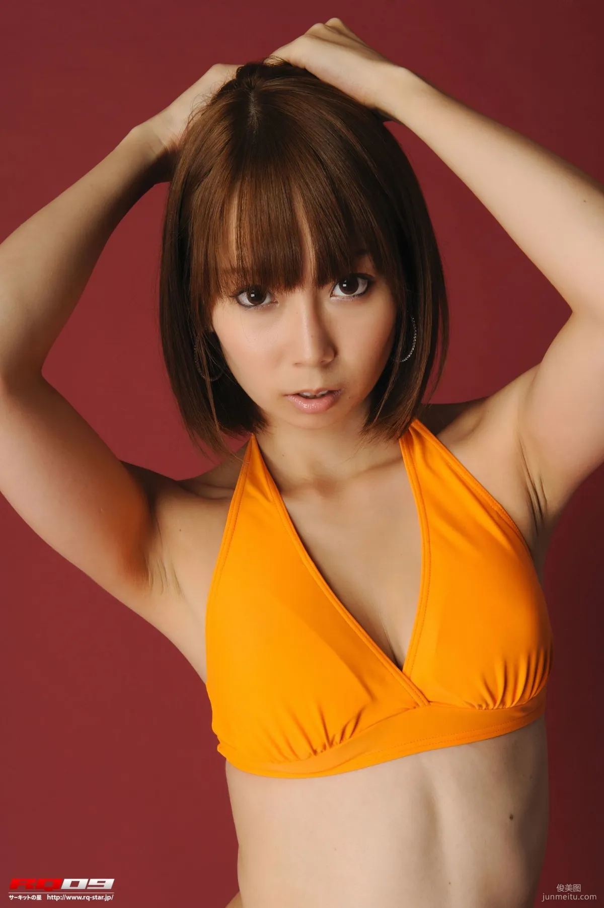[RQ-STAR] NO.00208 徳永末遊 Swim Suits 泳裝 – Orange 寫真集 49