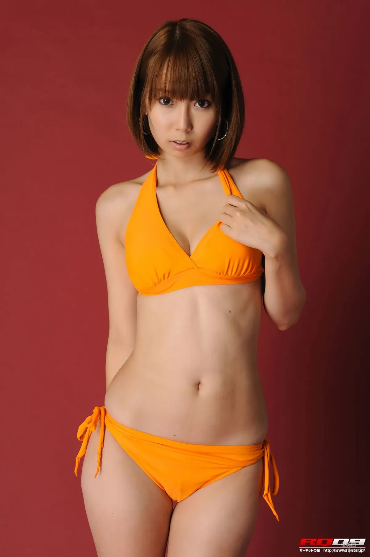 [RQ-STAR] NO.00208 徳永末遊 Swim Suits 泳裝 – Orange 寫真集 39