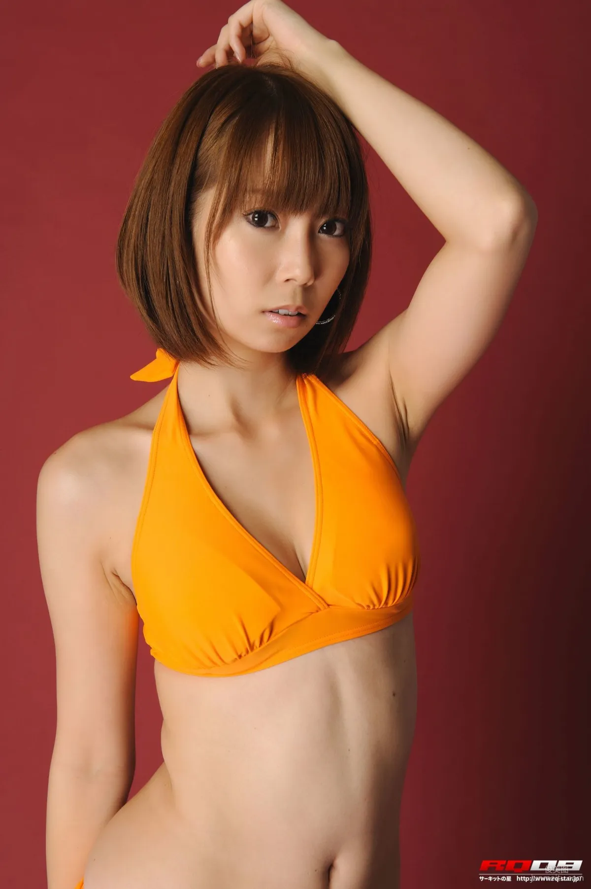 [RQ-STAR] NO.00208 徳永末遊 Swim Suits 泳裝 – Orange 寫真集 47