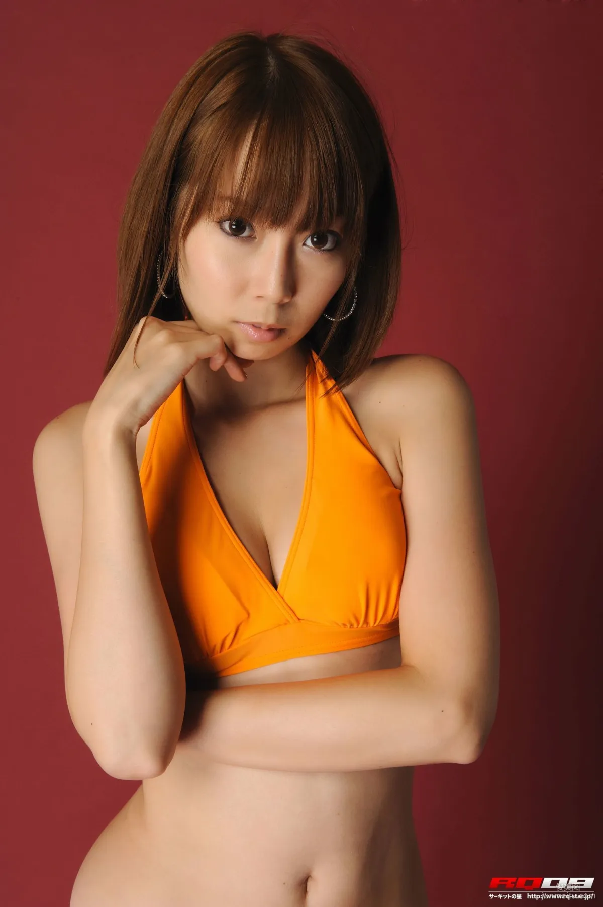 [RQ-STAR] NO.00208 徳永末遊 Swim Suits 泳裝 – Orange 寫真集 48