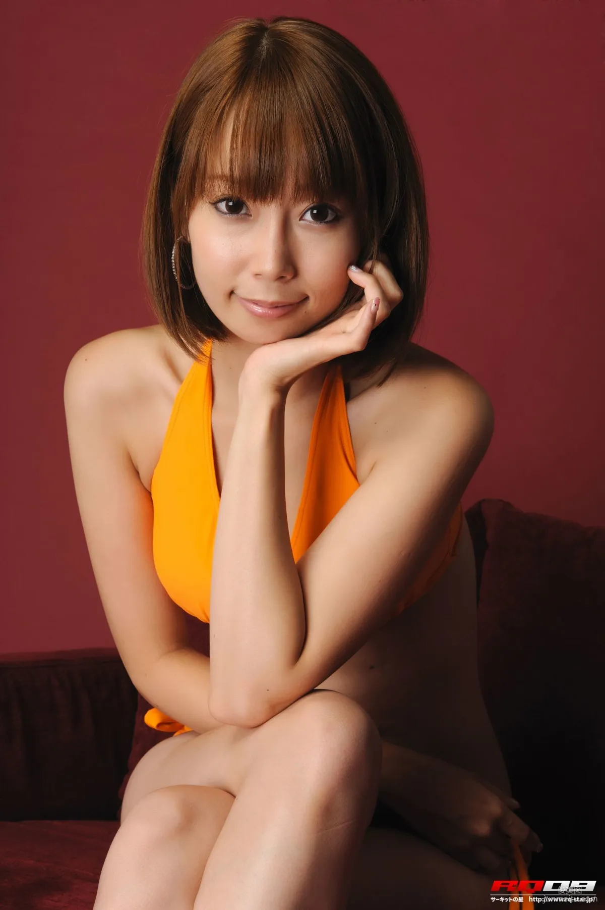 [RQ-STAR] NO.00208 徳永末遊 Swim Suits 泳裝 – Orange 寫真集 62