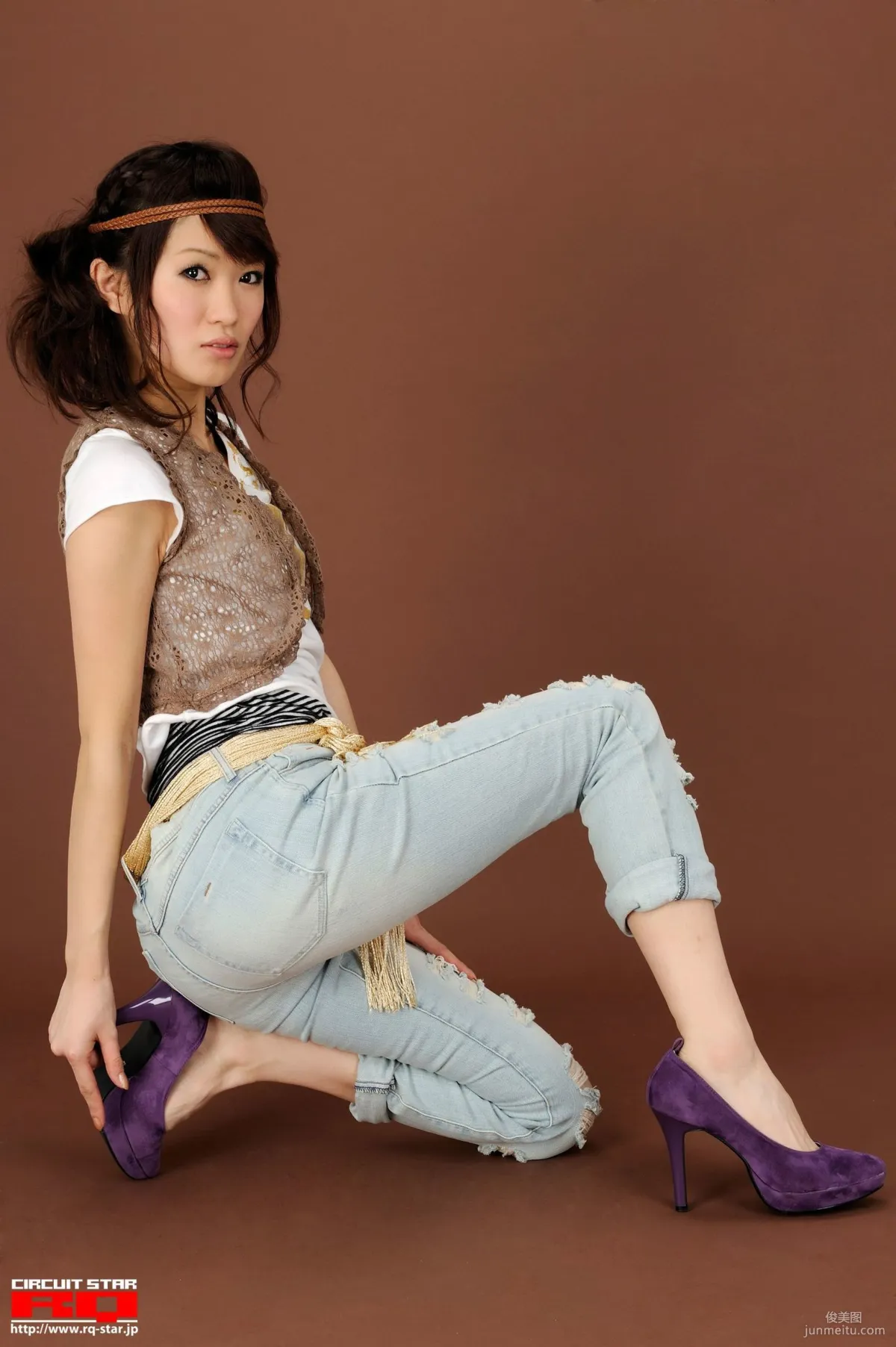 [RQ-STAR] NO.00268 福岡愛 Private Dress 牛仔裝 寫真集 49