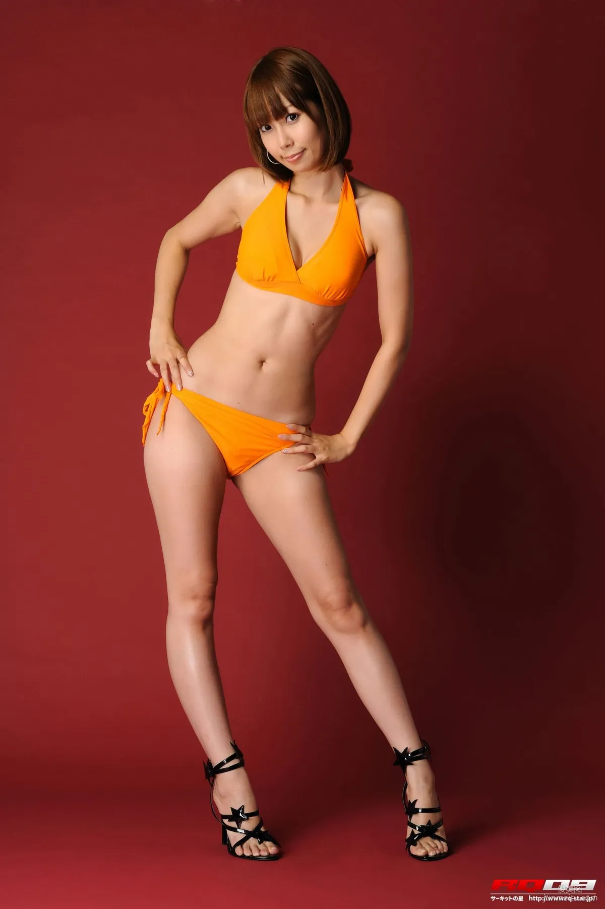 [RQ-STAR] NO.00208 徳永末遊 Swim Suits 泳裝 – Orange 寫真集 10