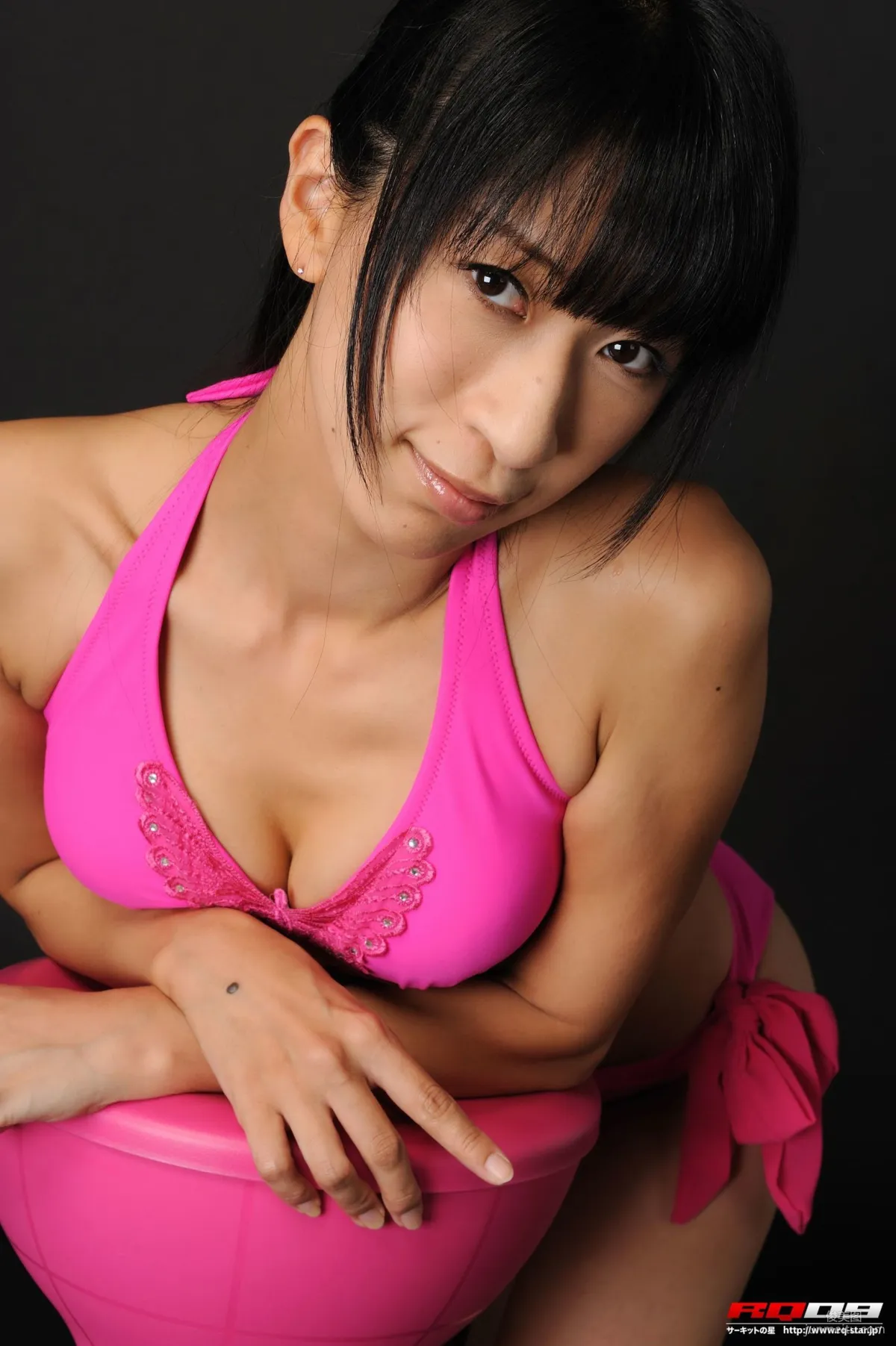 [RQ-STAR] NO.00213 Hiroko Yoshino よしのひろこ Swim Suits – Pink 寫真集 62