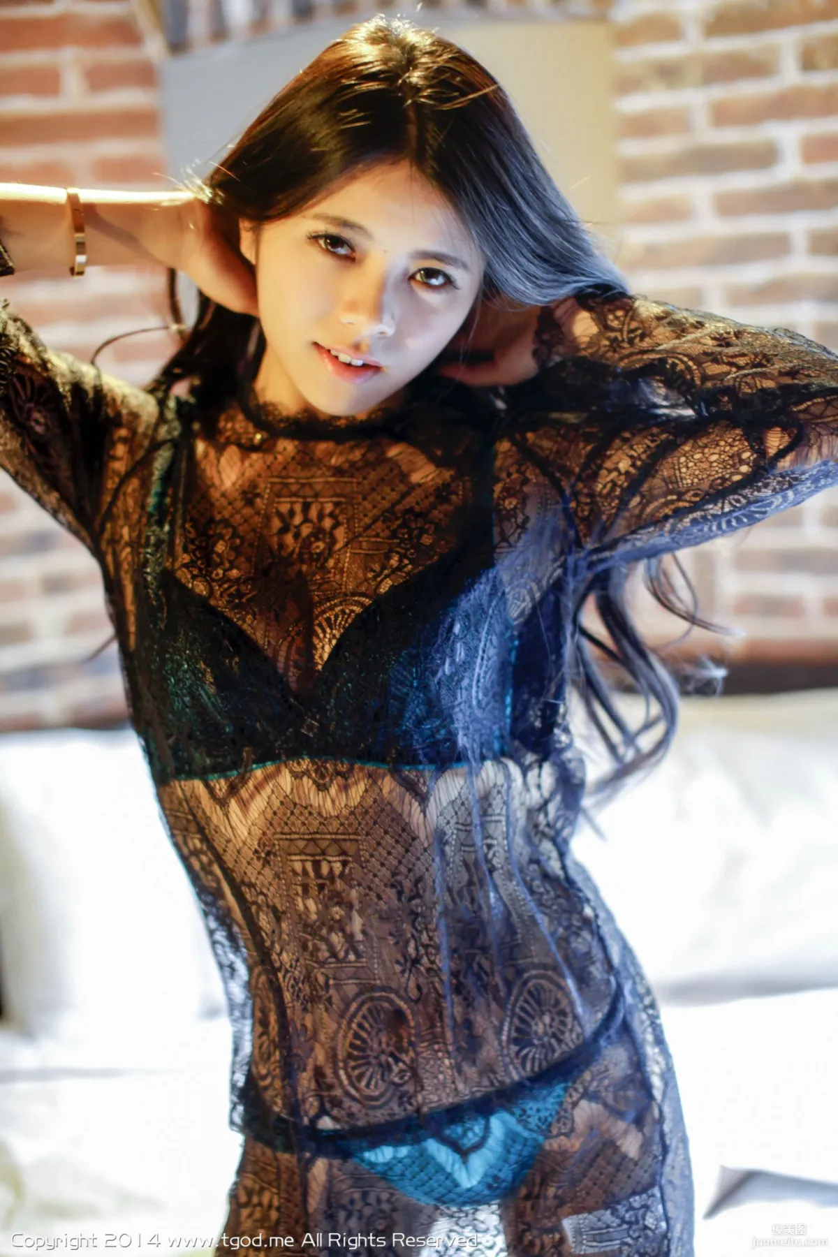 歐陽妮娜娜《惹火蕾絲 性感禦姐》 [TGOD推女神] 寫真集 7