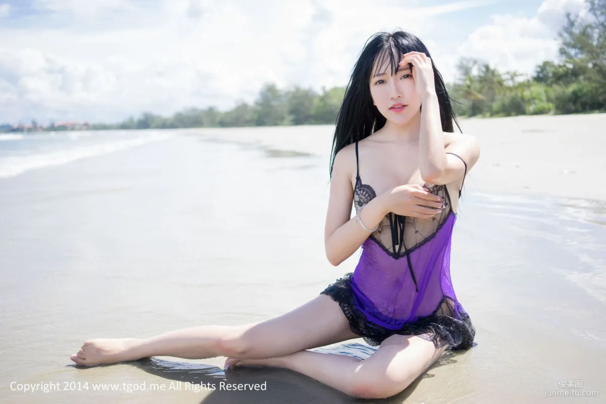 楊上萱《快樂的美麗》 [TGOD推女神] 寫真集 36