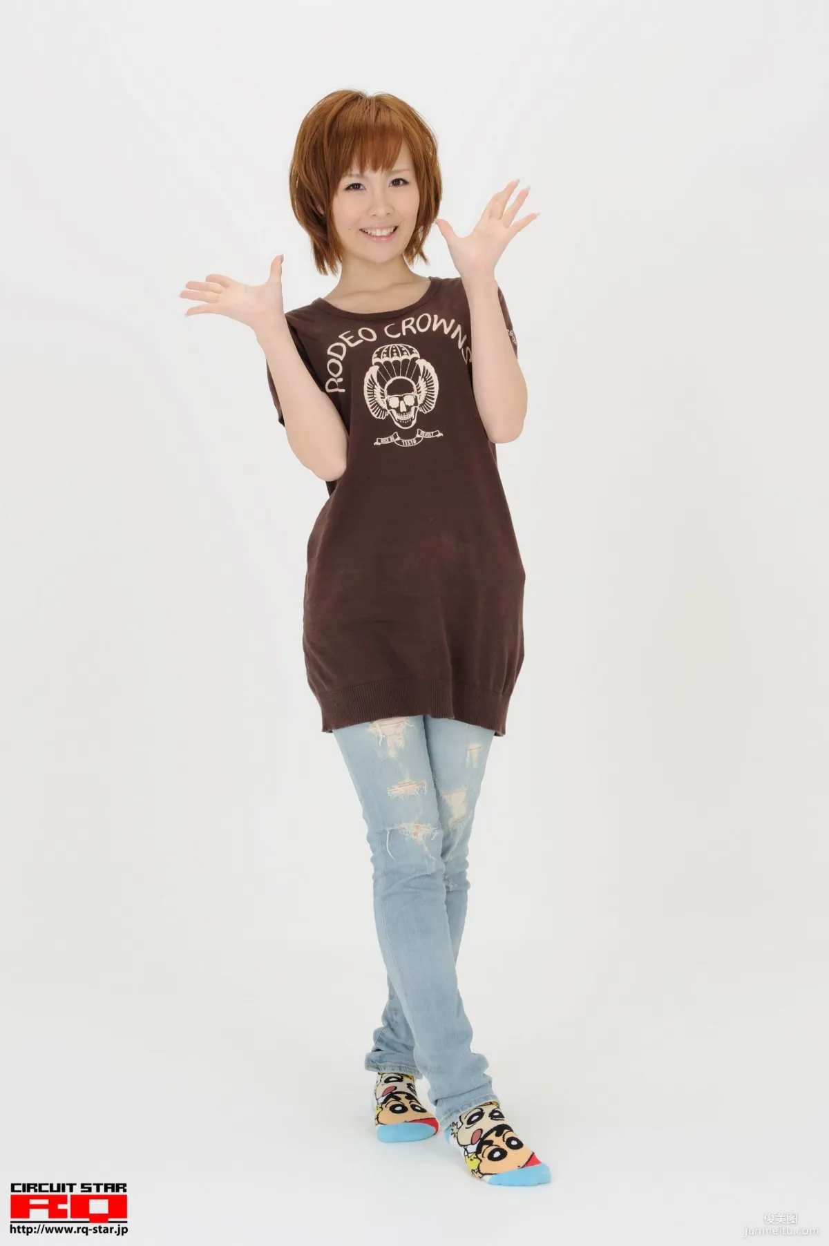 [RQ-STAR] NO.00480 倉持さゆ Private Dress 短發牛仔美女 1
