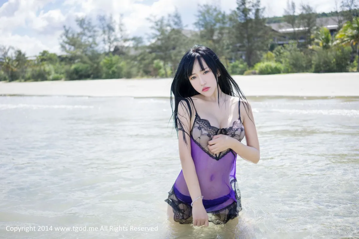 楊上萱《快樂的美麗》 [TGOD推女神] 寫真集 24
