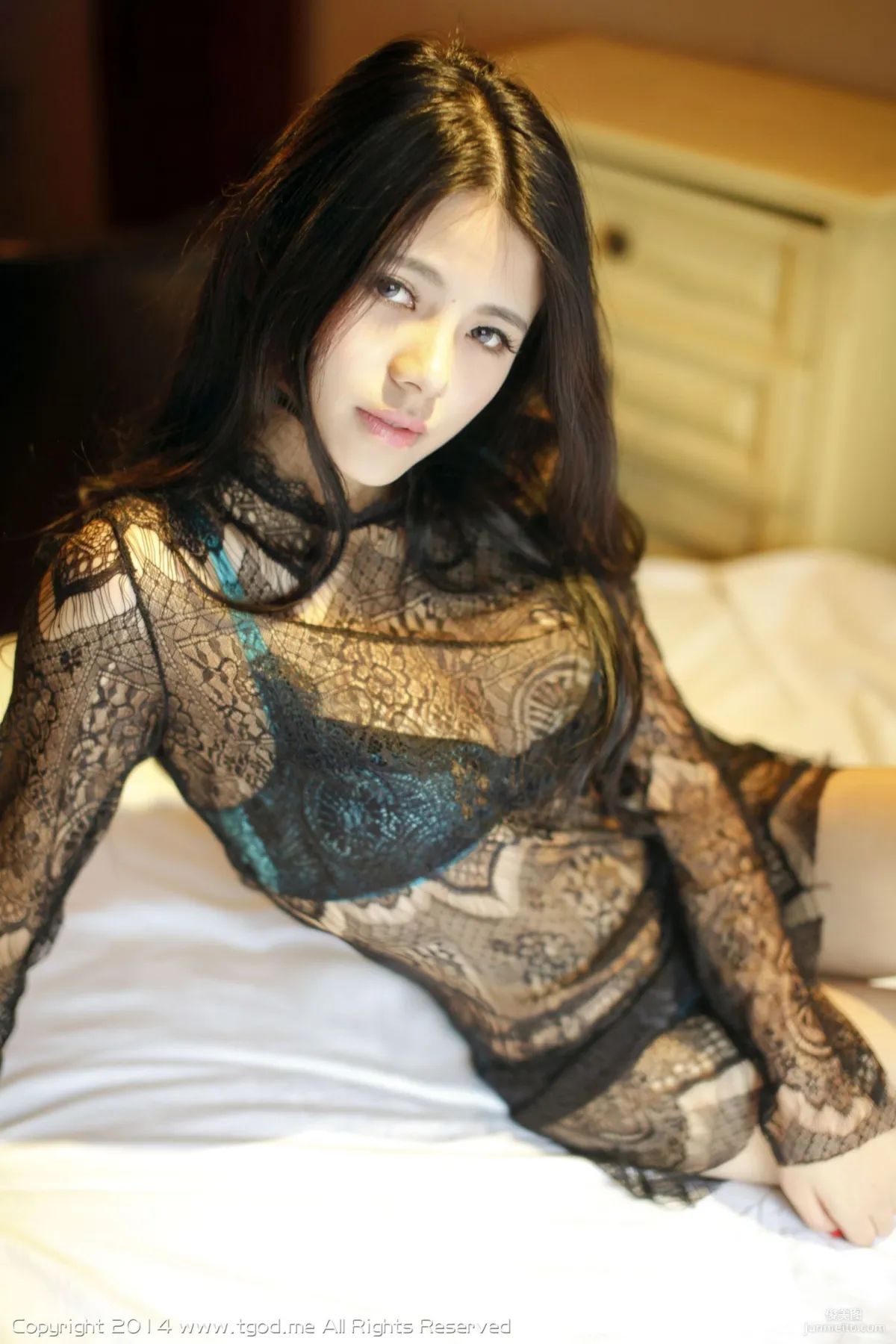 歐陽妮娜娜《惹火蕾絲 性感禦姐》 [TGOD推女神] 寫真集 42