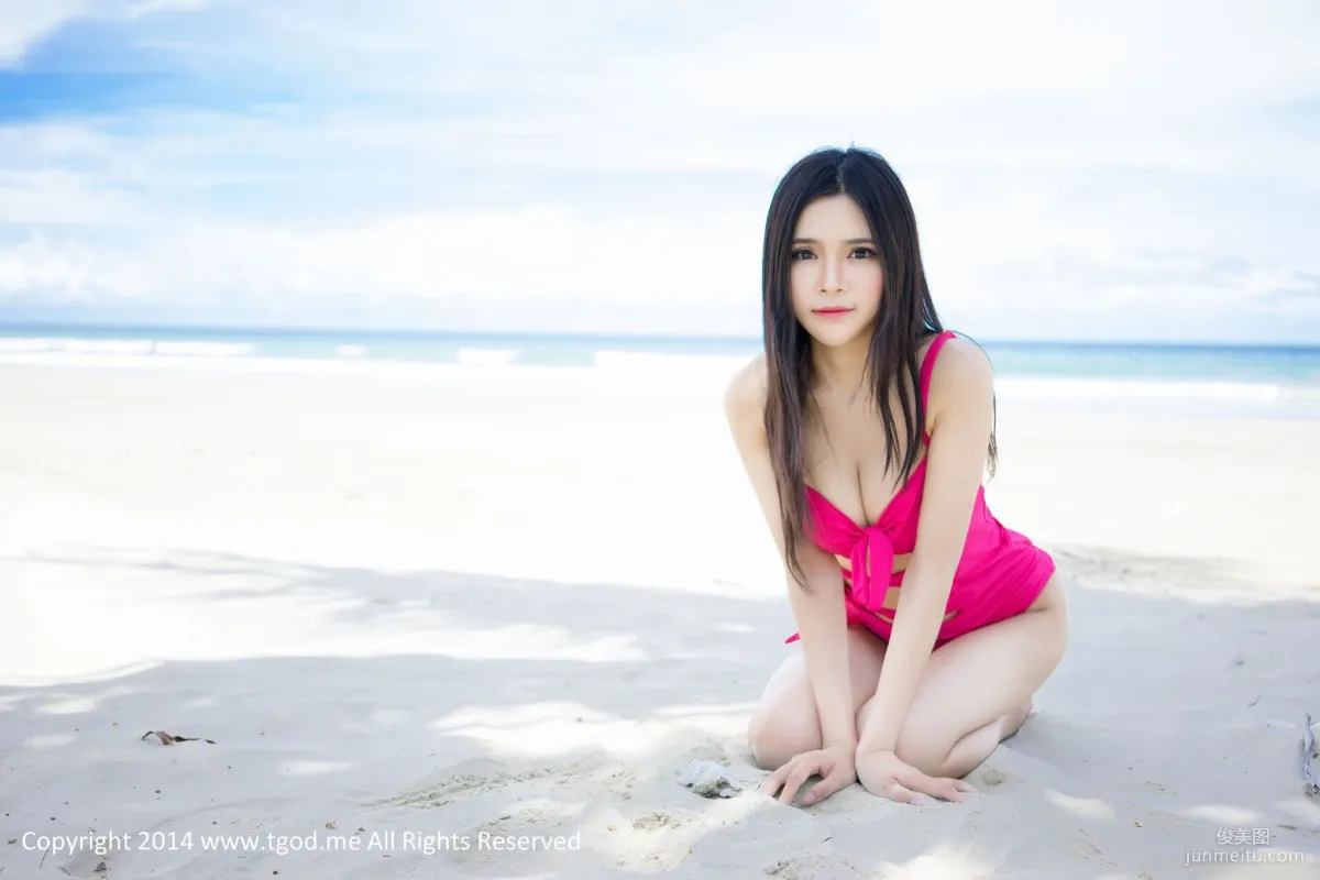 張美熒《緻命誘惑》 [TGOD推女神] 寫真集 13