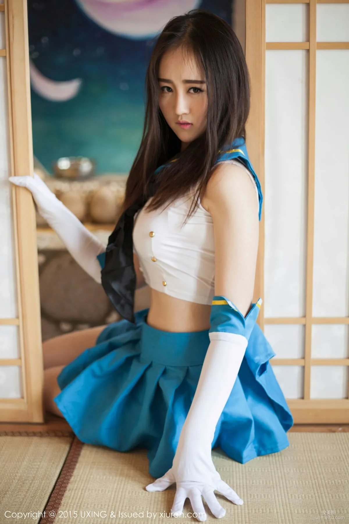 Romi王朝朝 - 美少女校服系列寫真集 [UXING優星館] Vol.005 13