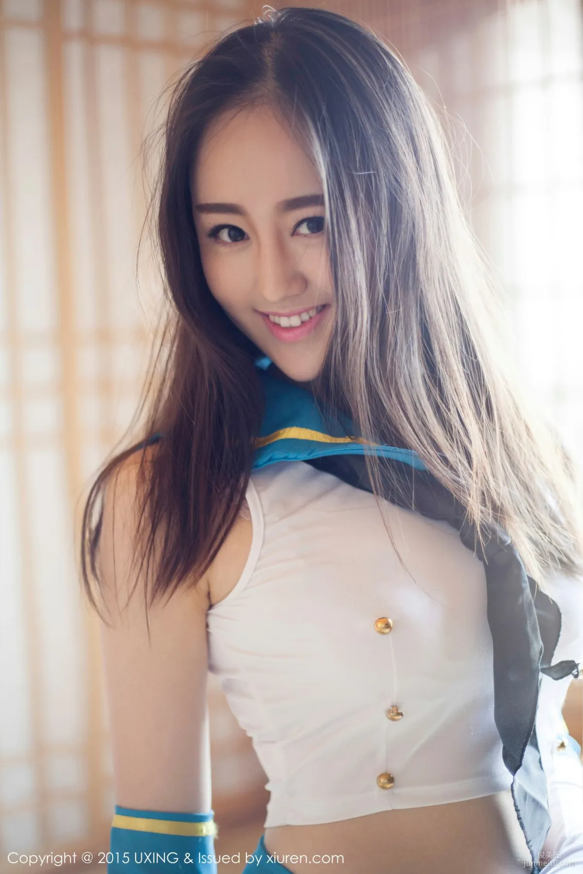 Romi王朝朝 - 美少女校服系列寫真集 [UXING優星館] Vol.005 3
