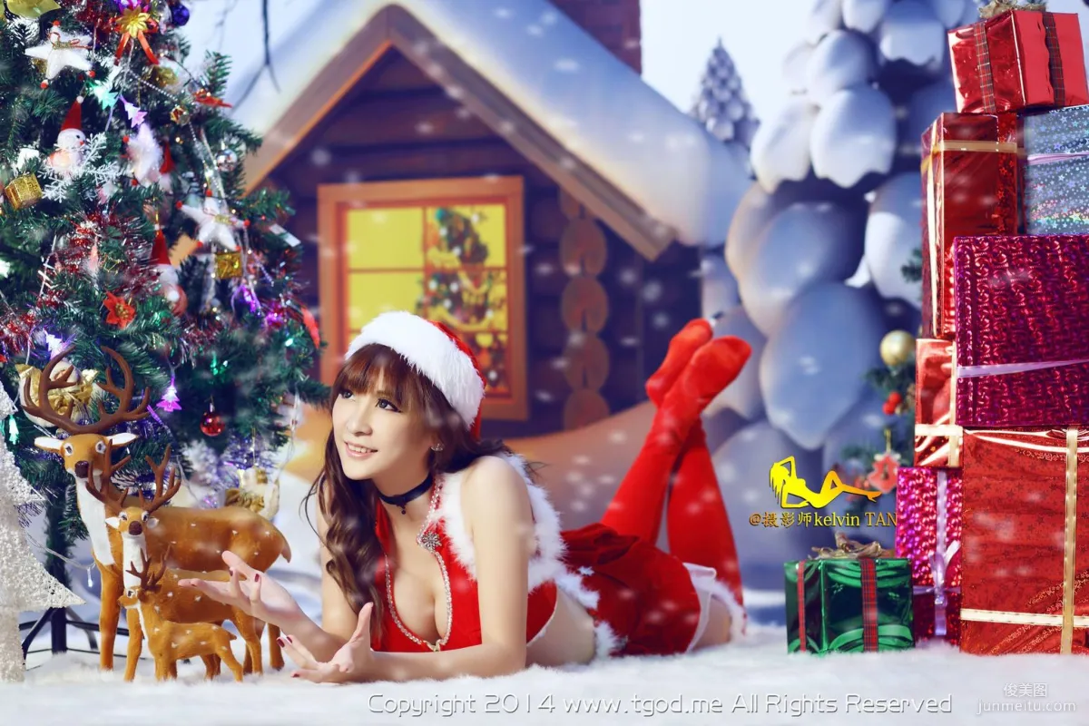 王子妃FayPrince《圣诞节大片》 [TGOD推女神] 写真集3
