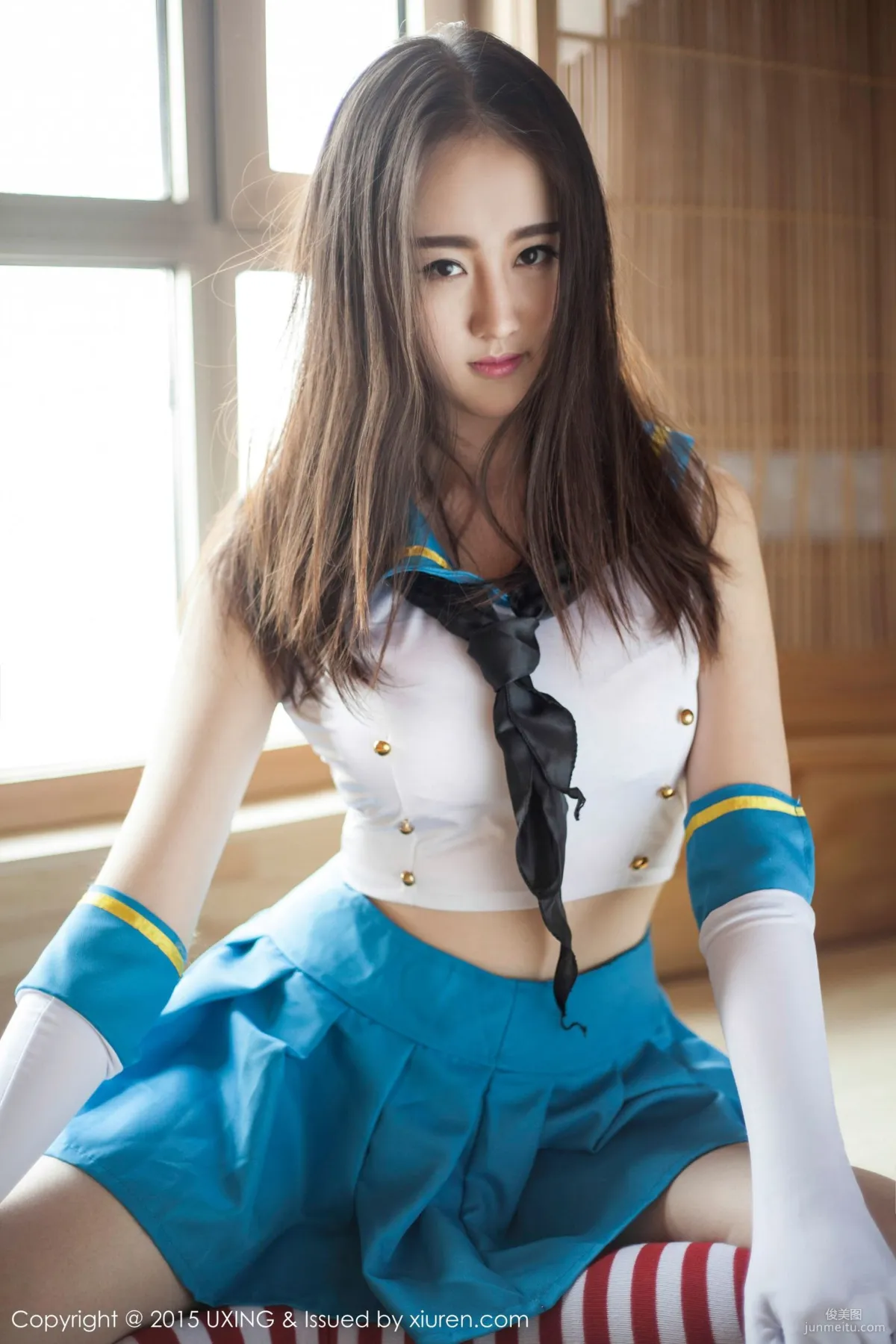 Romi王朝朝 - 美少女校服系列寫真集 [UXING優星館] Vol.005 25