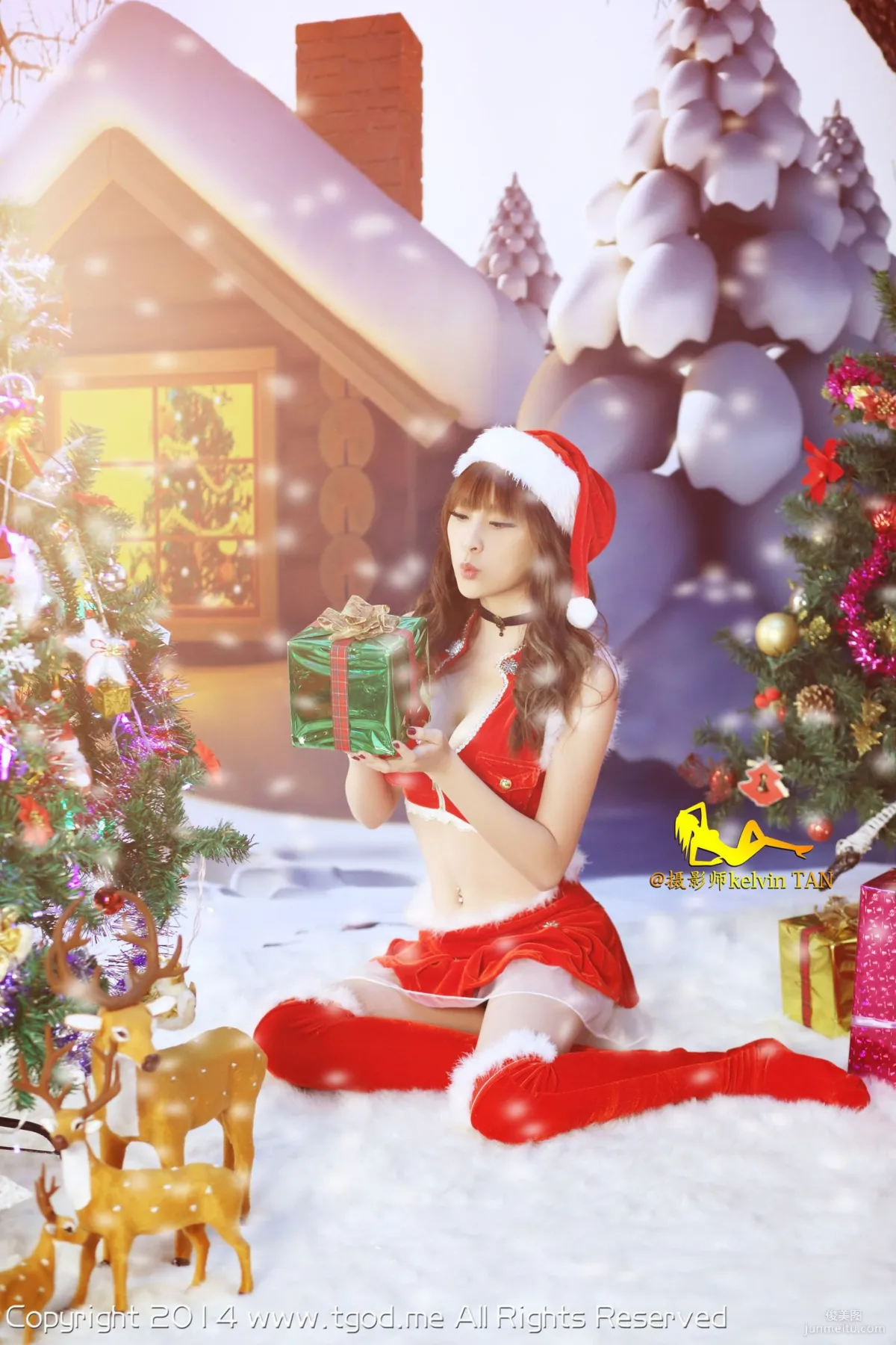 王子妃FayPrince《圣诞节大片》 [TGOD推女神] 写真集7