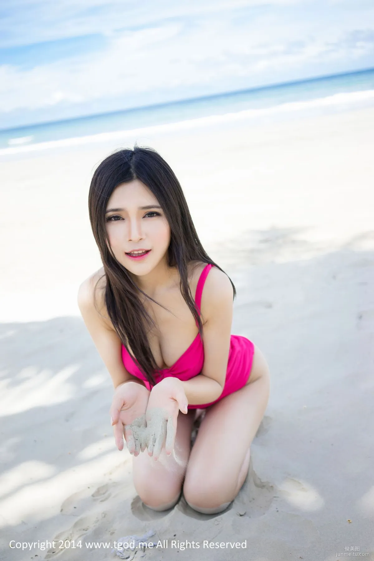 張美熒《緻命誘惑》 [TGOD推女神] 寫真集 9