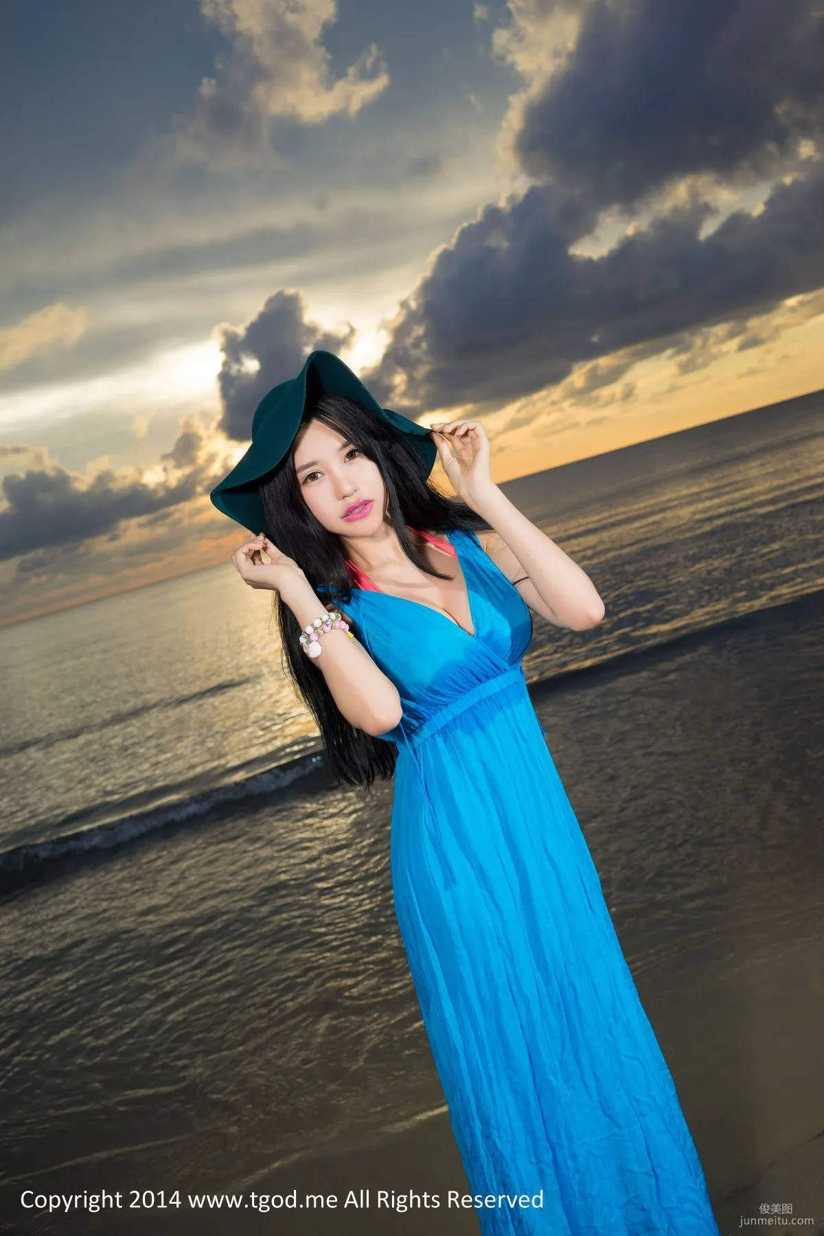绮里嘉Ula《沙滩仙子》[TGOD推女神] 写真集41