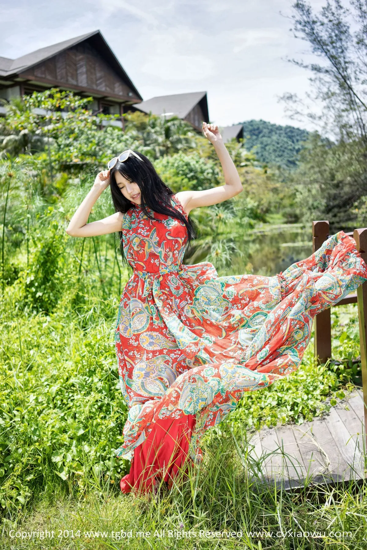 绮裡嘉ula 《沙巴旅拍》小清新系列 [TGOD推女神] 寫真集 2