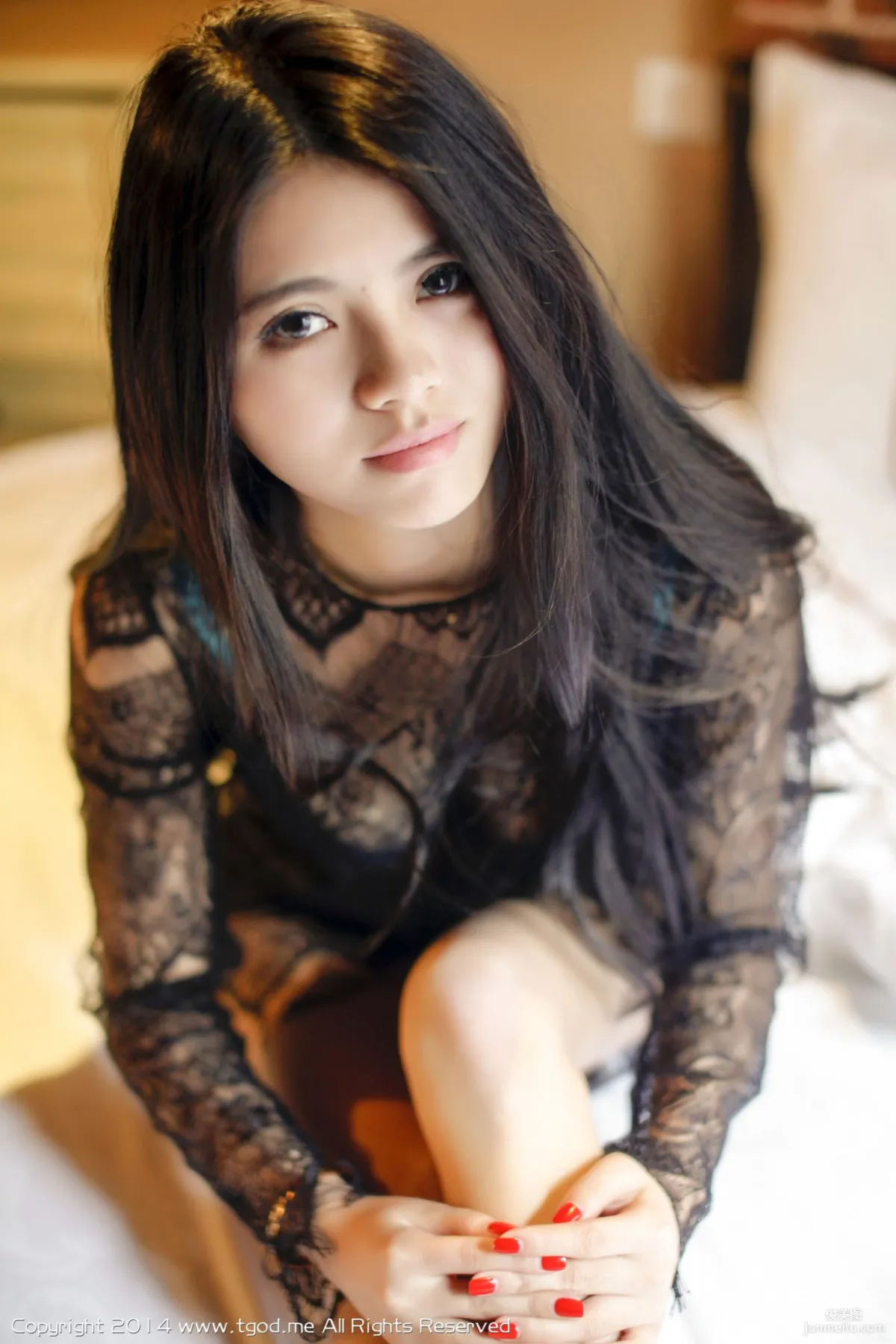 歐陽妮娜娜《惹火蕾絲 性感禦姐》 [TGOD推女神] 寫真集 61